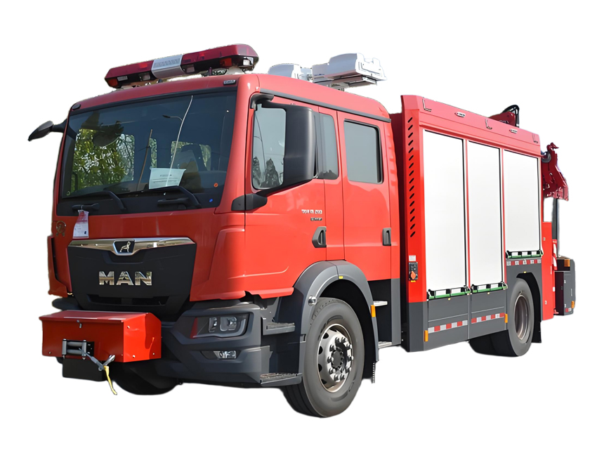 德國曼恩搶險(xiǎn)救援消防車